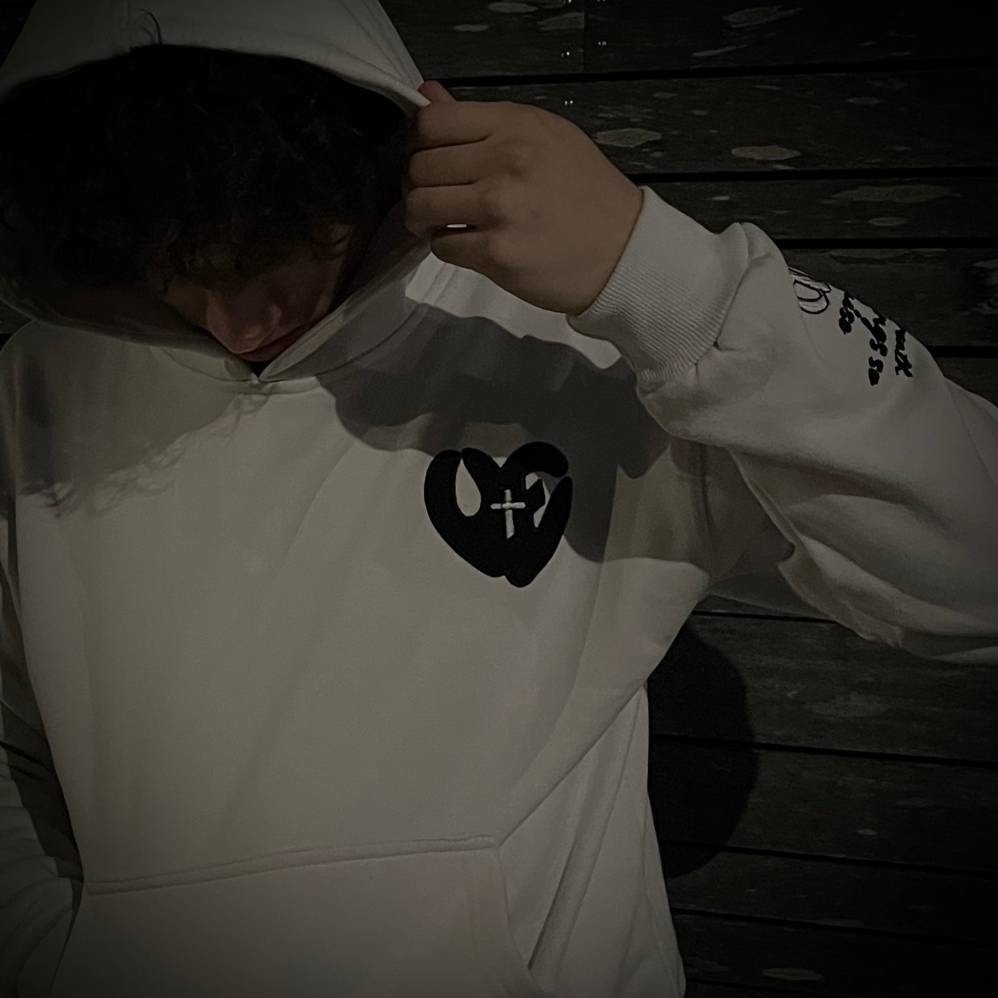 White "Christ is King" Hoodie