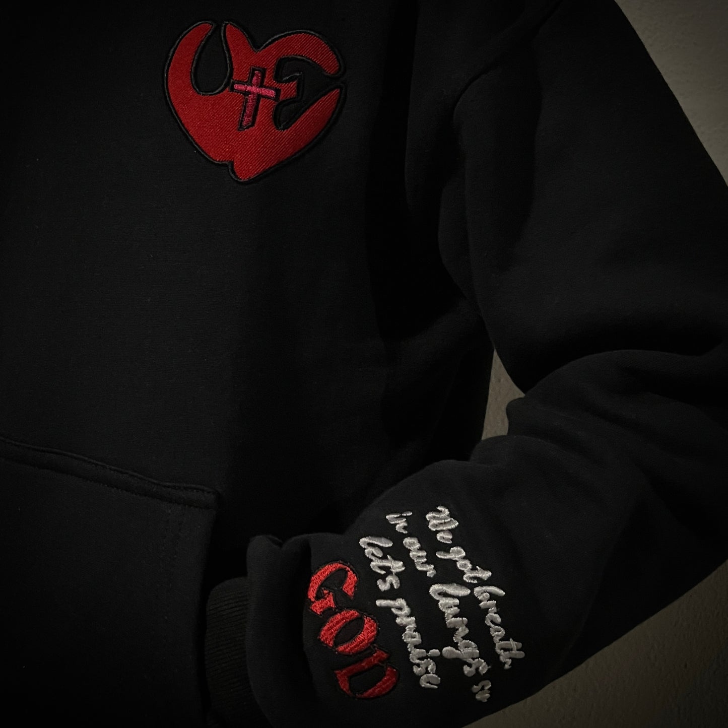 Black "Christ is King" Hoodie