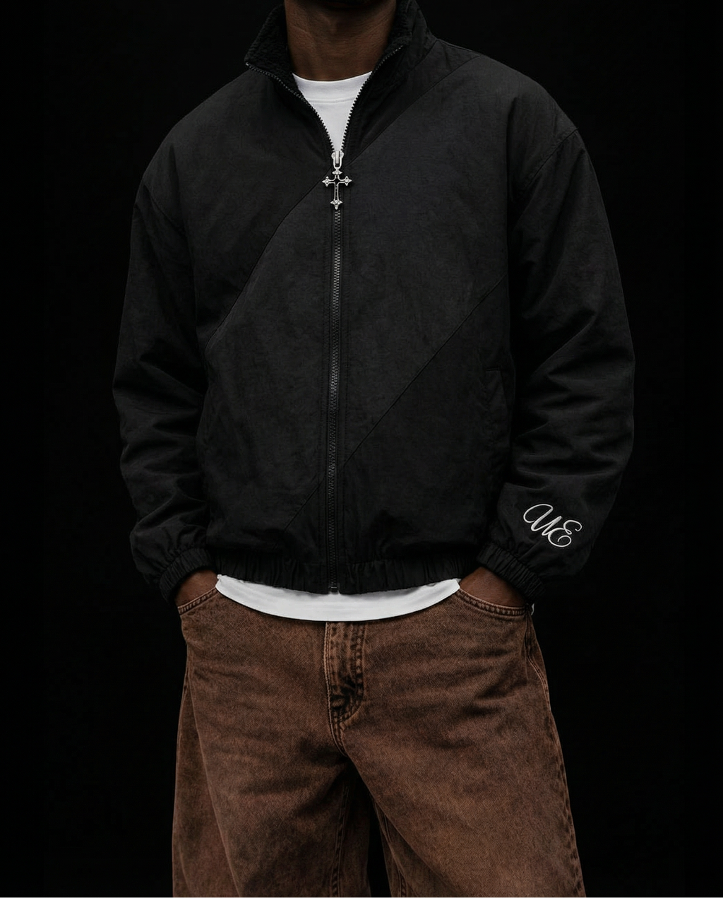 "Jesus Saves" Windbreaker