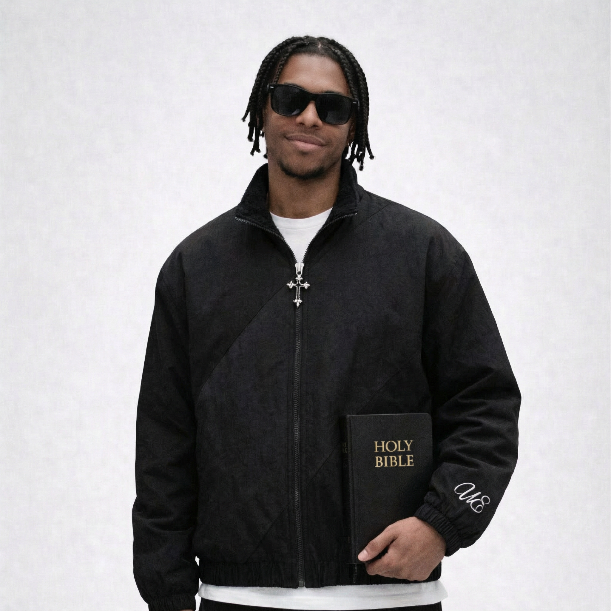 "Jesus Saves" Windbreaker