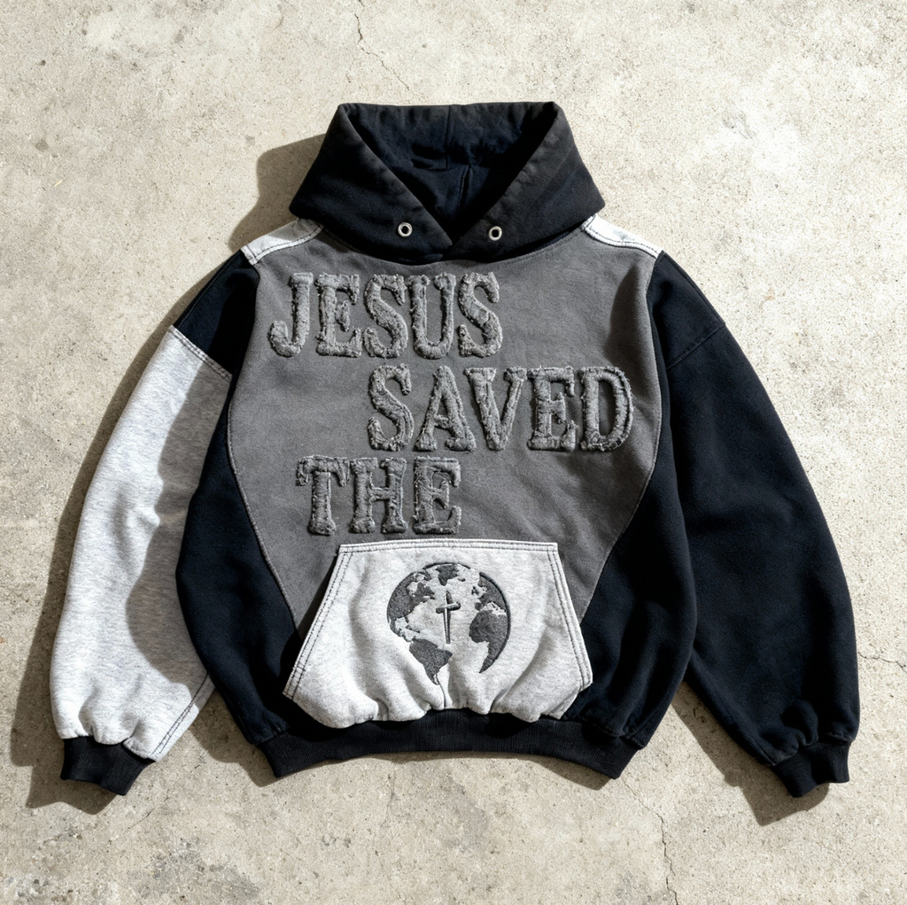 "JESUS SAVED THE WORLD" Hoodie
