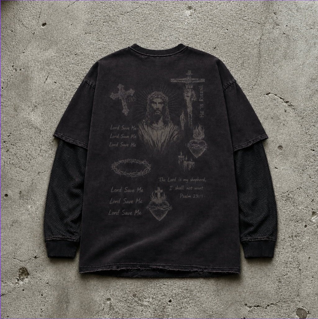 "ONE KING" SKATER LONG SLEEVE