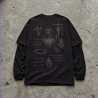 "ONE KING" SKATER LONG SLEEVE