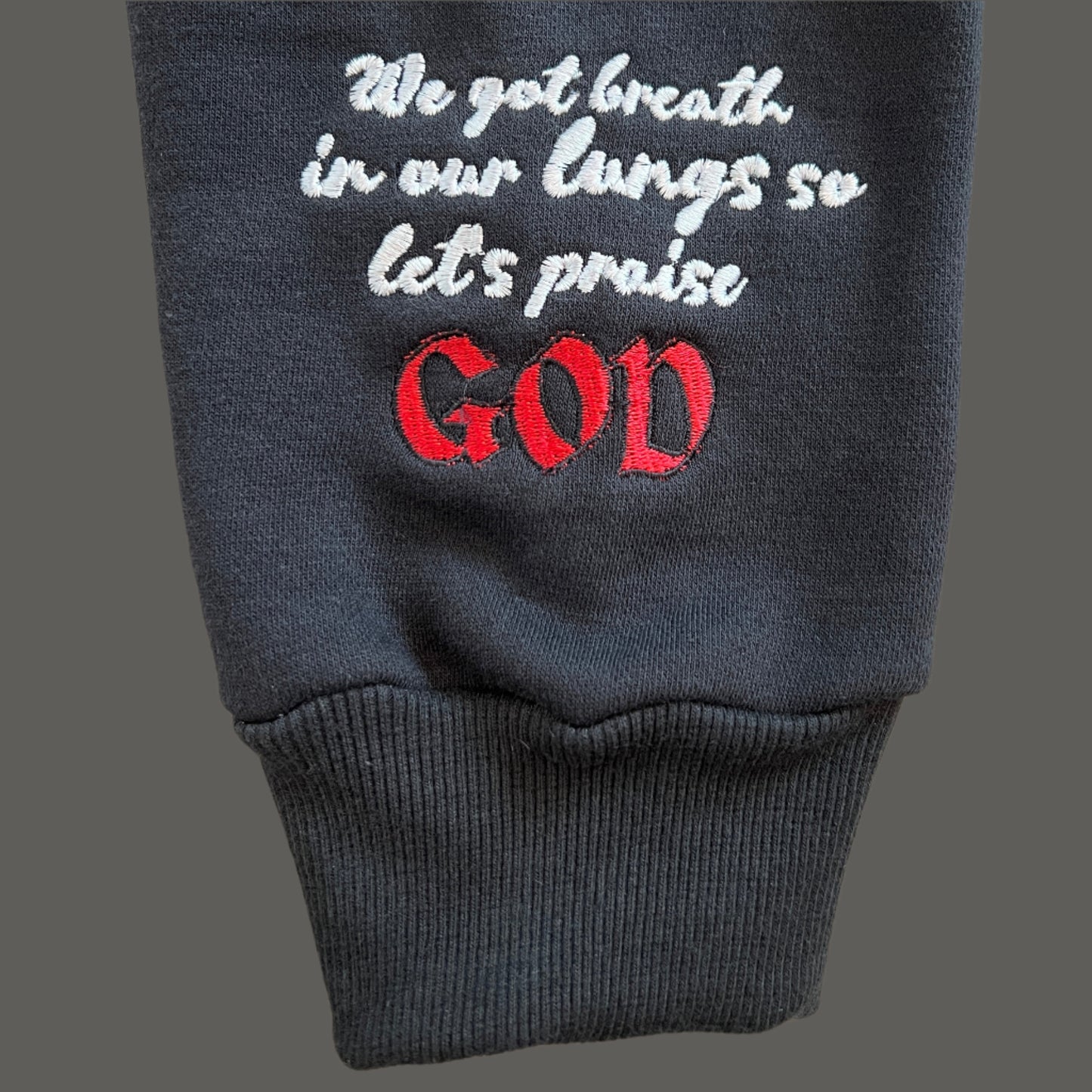Black "Christ is King" Hoodie
